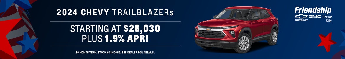 Shop 2024 Chevrolet Trailblazers!